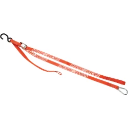 Moose Racing Orange Carabiner Tie Down Straps