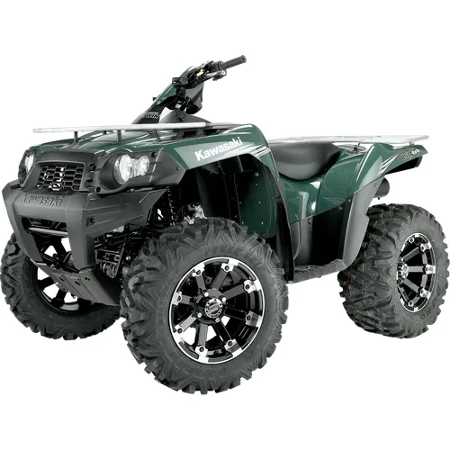 Wheel - 393X - Front - Black - 12x7 - 4/136 - 4+3 7