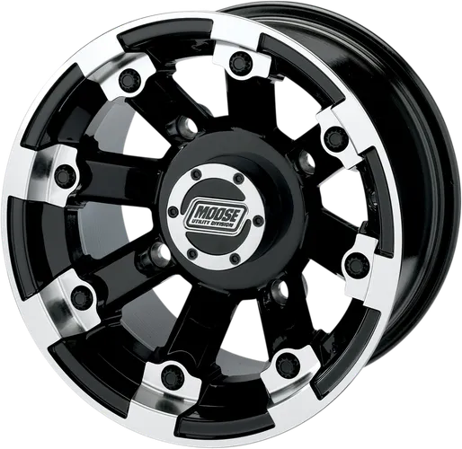 Wheel - 393X - Front - Black - 14x7 - 4/156 - 4+3 8