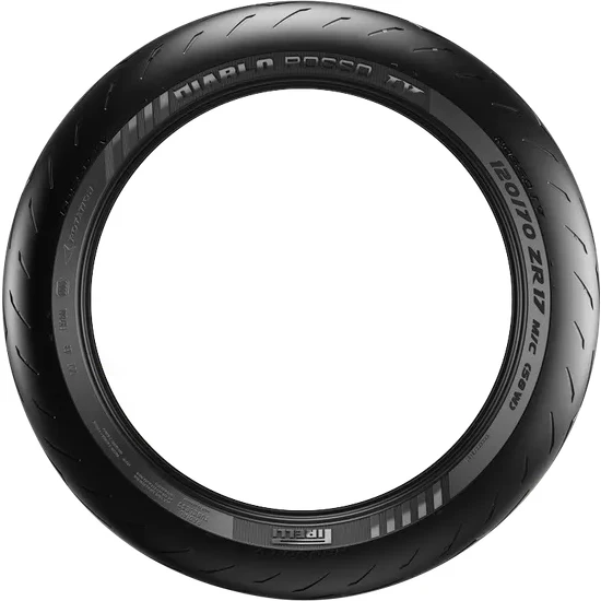 Pirelli Diablo Rosso IV Front Tire 120/70-17 58 W Radial TL 2