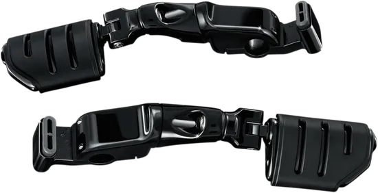 Kuryakyn Ergo 2 Mini Arm Cruise Mount Kit w Dually Footpegs Black