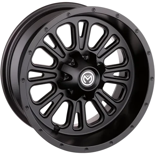Wheel - 399X - Front - Black - 12x7 - 4/136 - 4+3 5