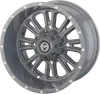 MU 399X Gray Front Wheel Assembly 14x7 4/156 4+3