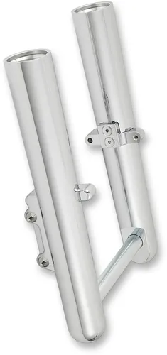Arlen Ness Dual Disc Hot Legs Fork Covers Smooth Chrome