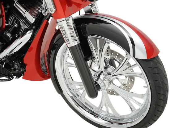 Arlen Ness Mono Disc Hot Legs Fork Covers Smooth Black