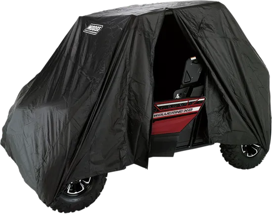Moose Utility Black 2-Seater UTV Cover Elastic Polyester for Larger UTVs SXS