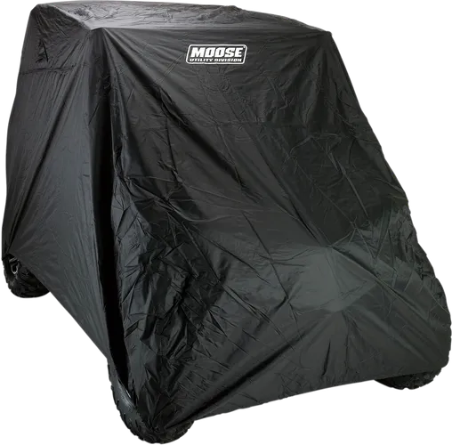 Moose Utility Black 2-Seater UTV Cover Elastic Polyester for Larger UTVs SXS