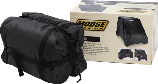 Moose Utility Black 2-Seater UTV Cover Elastic Polyester for Larger UTVs SXS