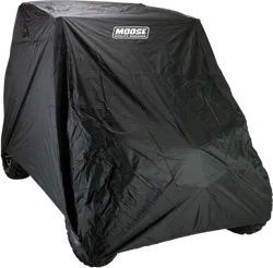 Moose Utility Black 4-Seater UTV Cover Elastic Polyester for Larger UTVs SXS