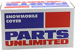 Parts Unlimited Black Custom Vehicle Cover for Ski-Doo