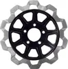Lyndall Bow Tie Full Floating Rear Brake Rotor 11.8in. Silver
