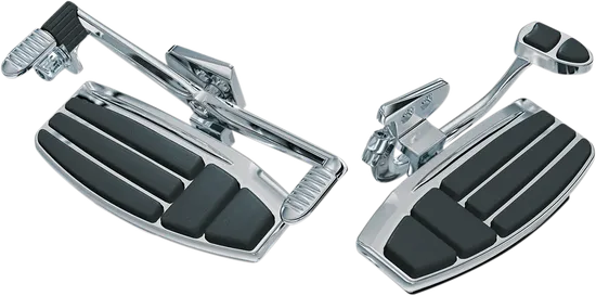 Kuryakyn Vibration Damper Black Driver Floorboard Set