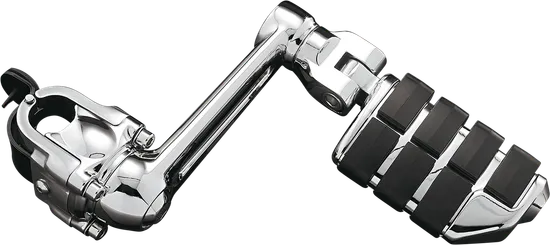 Kuryakyn Ergo Adj Chrome Cruise Footpeg Mount Kit w Dually Pegs