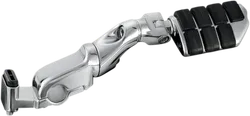 Kuryakyn Ergo 2 Mini Arm Cruise Mount Kit w Dually Footpegs Chrome