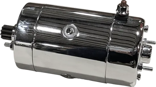 Harddrive Chrome Electric Starter Motor Hitachi 0.8kW