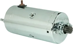 Harddrive Chrome Electric Starter Motor Hitachi 0.8kW