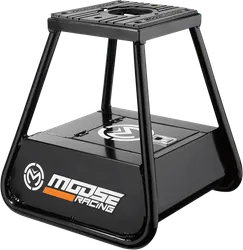 Moose Racing Black Aluminum Bike Stand w Storage