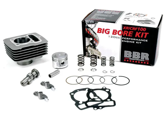 BBR Big Bore Top End Engine Rebuild Kit 120cc 58mm Piston