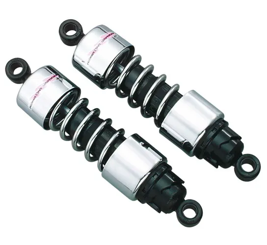 Progressive 412 Series Rear Shock Damper 11.5in Chrome Heavy Duty