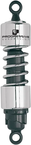 Progressive 412 Series Rear Shock Damper 11in Chrome