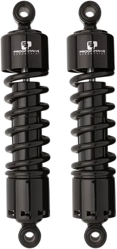Progressive 412 Series Rear Shock Damper 12in Black Heavy Duty NC