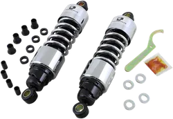 Progressive 412 Series Rear Shock Damper 11.5in Chrome