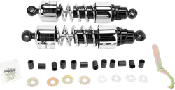 Progressive 412 Series Rear Shock Damper 13in Chrome STD Heavy Duty