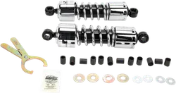 Progressive 412 Series Rear Shock Damper 11in Chrome