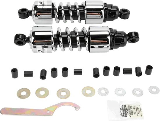 Progressive 412 Series Rear Shock Damper 11.5in Chrome