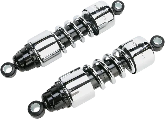 Progressive 412 Series Rear Shock Damper 11.5in Chrome 2
