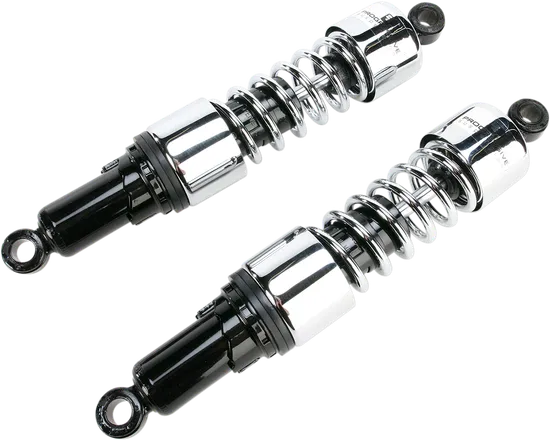 Progressive 412 Series Rear Shock Damper 14.25in Chrome