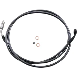 Magnum Braided Hydraulic Clutch Cable Line Black 70in.