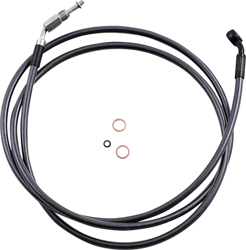 Magnum Braided Hydraulic Clutch Cable Line Black 74in.