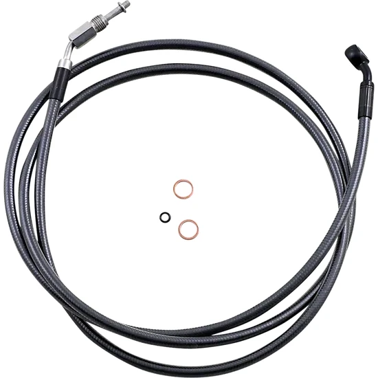 Magnum Braided Hydraulic Clutch Cable Line Black 74in. 2