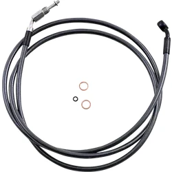 Magnum Braided Hydraulic Clutch Cable Line Black 74in.