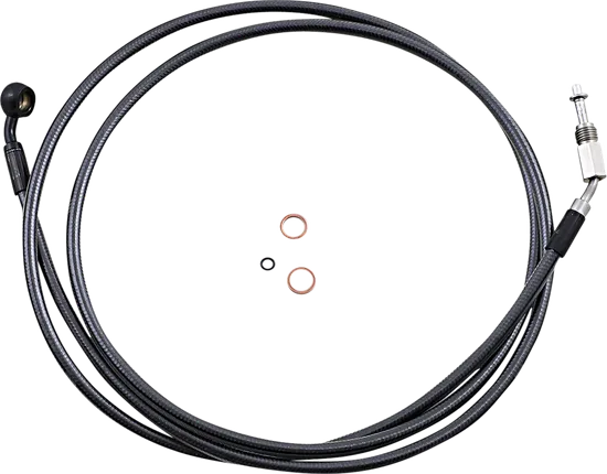Magnum Braided Hydraulic Clutch Cable Line Black 76in.