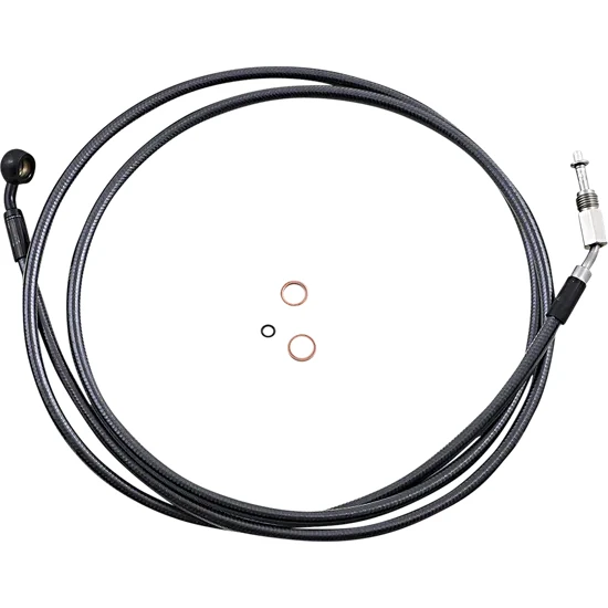 Magnum Braided Hydraulic Clutch Cable Line Black 76in. 2