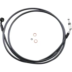 Magnum Braided Hydraulic Clutch Cable Line Black 76in.