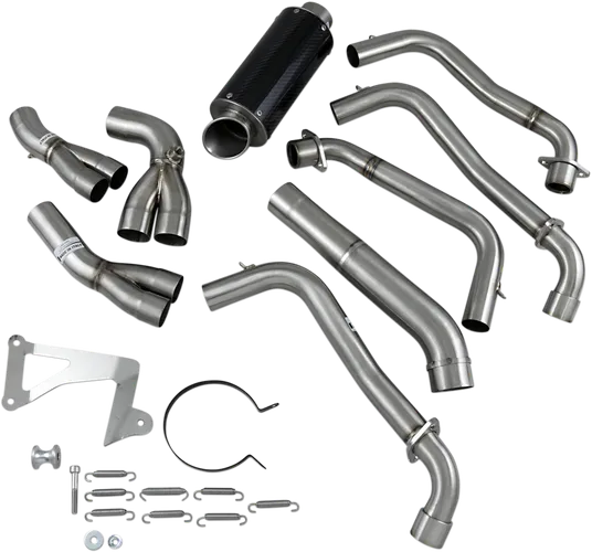 Hotbodies MGP II Full System Exhaust Muffler Pipe Carbon