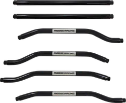 Moose Black Steel Complete Radius Rod Set