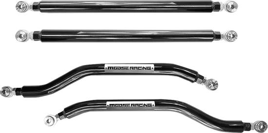 Moose Black Steel Complete Radius Rod Set