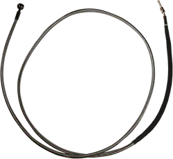 Magnum Braided Hydraulic Clutch Cable Black 76in. 35 Deg
