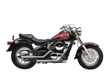 Cobra Chrome Slash Cut Classic Exhaust Muffler System 1