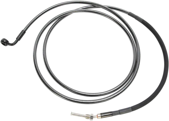 Magnum Braided Hydraulic Clutch Cable Black 82in. 90 Deg 2
