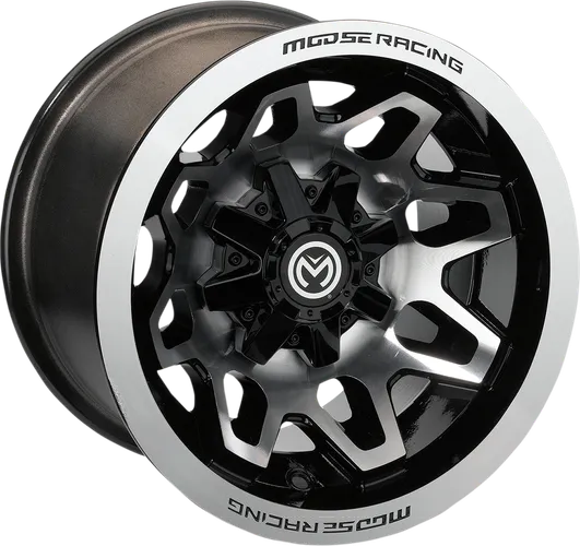 MU 416X Machined Front Wheel Assembly 12x7 4/156 4+3