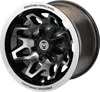 MU 416X Machined Rear Wheel Assembly 12x8 4/156 4+4