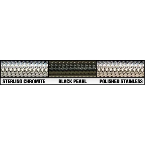 Magnum Braided Hyd Clutch Cable Black 78in 180 Deg