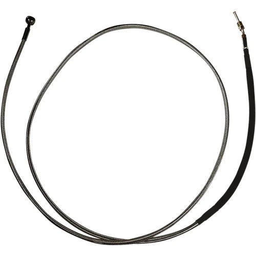 Magnum Braided Hyd Clutch Cable Black 78in 180 Deg 3