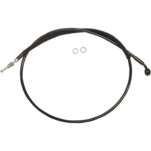 Magnum Braided Hyd Clutch Cable Black 78in 35 Deg 2
