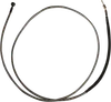 Magnum Braided Hydraulic Clutch Cable Black 80in. 35 Deg